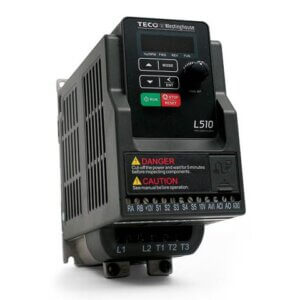 L510-101-H1-U TECO Medium Duty Advance Micro Drive Chassis Style Enclosure (IP20) 50/60Hz; 115v, 230V or 460V 1/4 -3HP